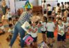 Crianças comemoram Dia do Livro Infantil em Novo Sarandi