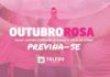 Programação alusiva ao Outubro Rosa começa no sábado