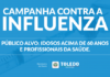 Campanha de Vacinação com a Influenza inicia segunda na Secretaria de Saúde e nos Certis