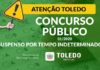 Concurso nº01/2020 é suspenso durante período de enfrentamento da Covid-19