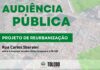 Reurbanização da Rua Carlos Sbaraini será tema de audiência pública