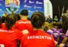 Autoridades municipais prestigiam abertura de nacional de badminton