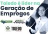 Toledo ocupa liderança estadual na geração de empregos em fevereiro