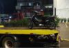 ROCAM faz a “limpa” e retira mais uma moto barulhenta com atraso no licenciamento há 10 anos e condutor sem CNH em Toledo