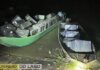 Policiais apreendem espingarda e duas embarcações com cigarros e agrotóxicos em Mercedes