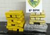 45 kg de maconha são apreendidos em ônibus de linha e duas mulheres são presas na região