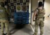 Polícia Federal e BPFRON apreendem 1 tonelada de maconha na cidade de Guaíra