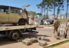 Polícia apreende veículo com vários fardos de maconha entre Toledo e Cascavel