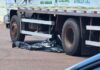 Mulher morre atropelada por caminhão da coleta de recicláveis em Cascavel