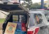 Ação conjunta apreende caminhonete com contrabando no oeste do Paraná