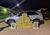 Carro com mais de 300 kg de maconha é apreendido em Guaíra