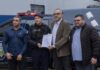 Guarda Municipal presta homenagem a Policial Municipal destaque de abril