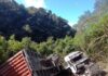 Caminhoneira natural de Toledo morre em grave acidente na BR-470, em Santa Catarina