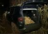 Jeep carregado com 300 kg de maconha é abandonado após perseguição na região