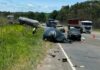 Duas pessoas morrem em colisão frontal na BR 277 em Laranjeiras do Sul