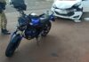 Motociclista fica ferido em colisão com carro no Jardim Panorama, em Toledo