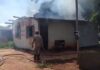 Casa pega fogo e fica parcialmente destruída em cidade da região