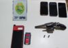 Abordagem em Terra Roxa resulta em prisão e apreensão de arma de fogo