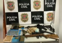 Polícia Civil de Toledo apreende três armas em investigação de violência doméstica