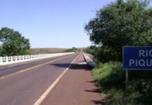 Ponte sobre o Rio Piquiri é interditada para veículos pesados entre Guaíra e Francisco Alvez