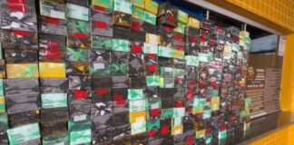 500 celulares são encontrados em fundo falso de carreta em Guaíra