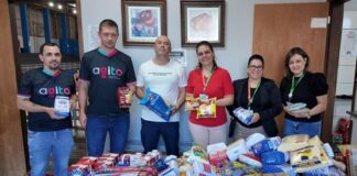 Agito repassa alimentos arrecadados em evento para UBS do Santa Clara IV