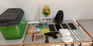 Casal é preso pela ROTAM em Toledo por comandar ponto de tráfico de drogas no Jardim São Francisco
