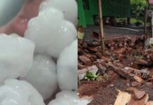 Chuvas intensas com alagamentos e granizo atingem várias cidades do Paraná