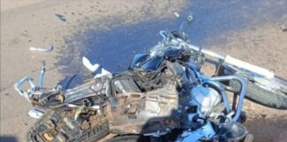 Jovem de 18 anos morre em acidente entre moto e caminhão na MS-386 próximo a Mundo Novo MS