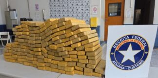 Maconha escondida em peças de MDF é apreendida em transportadora da região