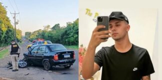 Motociclista vítima de acidente em Santa Helena está em estado grave