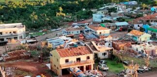 Paraná registra sétima morte relacionada ao tornado que devastou Rio Bonito do Iguaçu