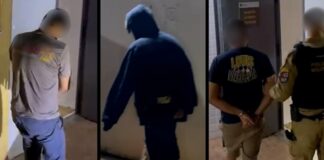 ‘Piratas do asfalto’ simulam roubo de carro e acabam presos na região