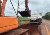Prefeitura realiza manutenção na estrada sentido Novo Sobradinho