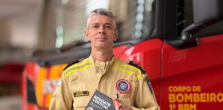 Bombeiro paranaense lança 3ª edição de livro referência em salvamento em altura