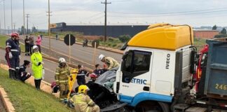 Acidente grave na BR-272 no p interior do Paraná deixa ex-vereador morto