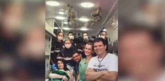 Equipes de Santa Helena realizam parto de emergência dentro de ambulância