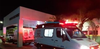 Homem fica em estado grave após levar facada nas costas na região