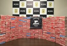 PCPR apreende 328 quilos de cocaína em carro a partir de denúncia anônima