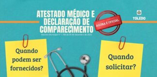 Prefeitura de Toledo decreta normas para emissão de atestados médicos