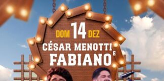 Toledo celebra 73 anos com show da dupla sertaneja César Menotti e Fabiano