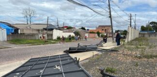 Simepar avalia nível do tornado que atingiu São José dos Pinhais