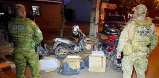 Ação conjunta apreende eletrônicos contrabandeados após desembarque clandestino na fronteira