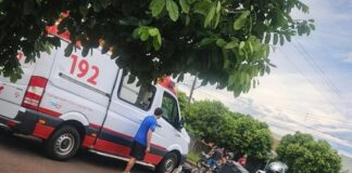 Acidente com patinete deixa mulher em estado grave em Palotina