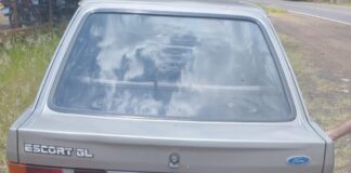 Colisão lateral na PR-488 deixa motociclista gravemente ferido em Diamante d’Oeste