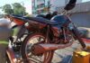 Duas motocicletas são recolhidas após fiscalização de trânsito no centro de Toledo