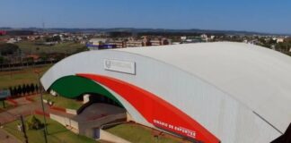 Ginásio Ney Braga em Marechal Rondon é alvo de vandalismo e furto