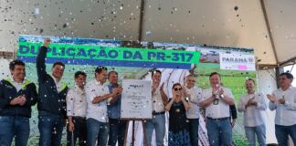 Governador entrega duplicação da PR-317 em Toledo