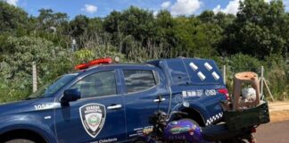 Guarda Municipal flagra descarte irregular de lixo e apreende motocicleta no Jardim Europa