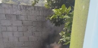 Incêndio atinge empresa de piscinas na região central de Toledo